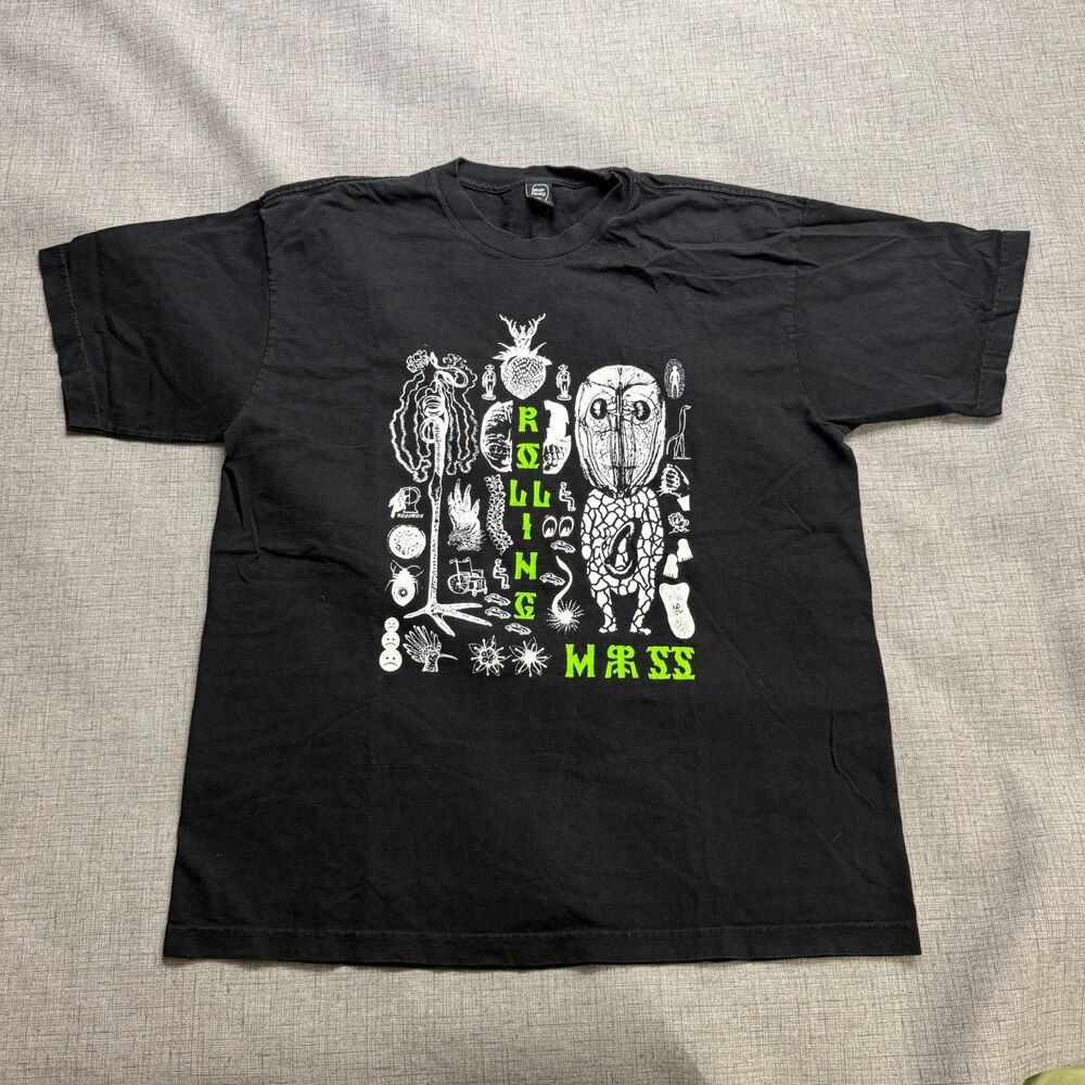 Braindead T-Shirt Men's Large Black Short Sleeve